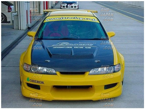 J's Racing Aero Bonnet Type-S Full Carbon - DC2 - RHDJapan